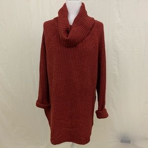 A new way oversized rusted sweater
